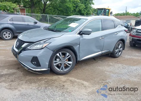 2022 Nissan Murano Platinum from USA, damaged, VIN 5N1AZ2DS2NC125679
